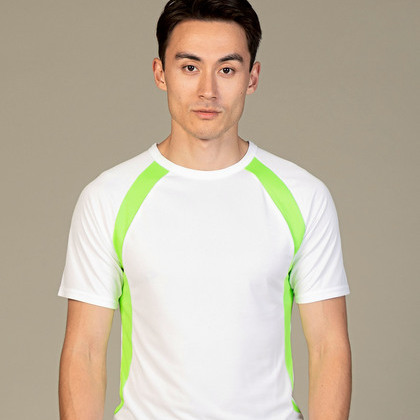 Farbiges Laufshirt atmungsaktiv