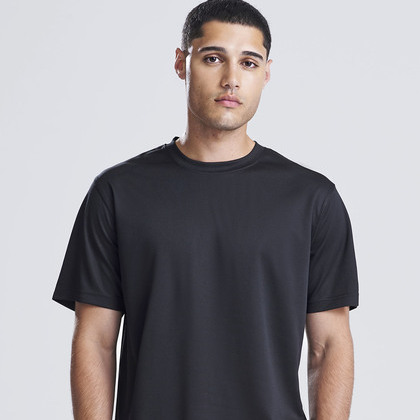 Schwarzes Herren Laufshirt